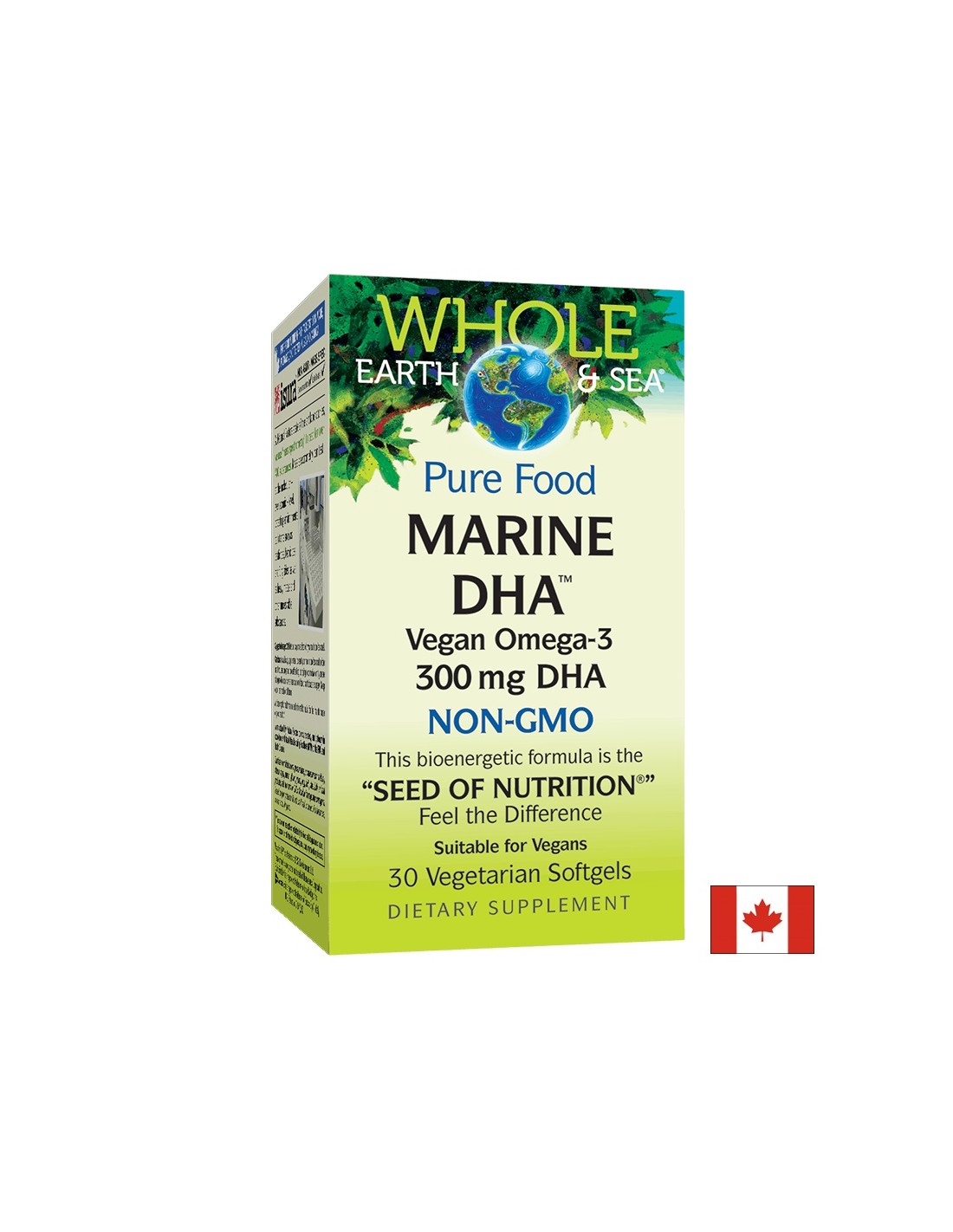 Marine Dha Vegan Omega 3 не -ГМО - 30 капсули