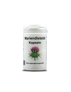 Marinendistelöl - Milk thistle, 60 capsules Karl Minck - Nutra Best Europe
