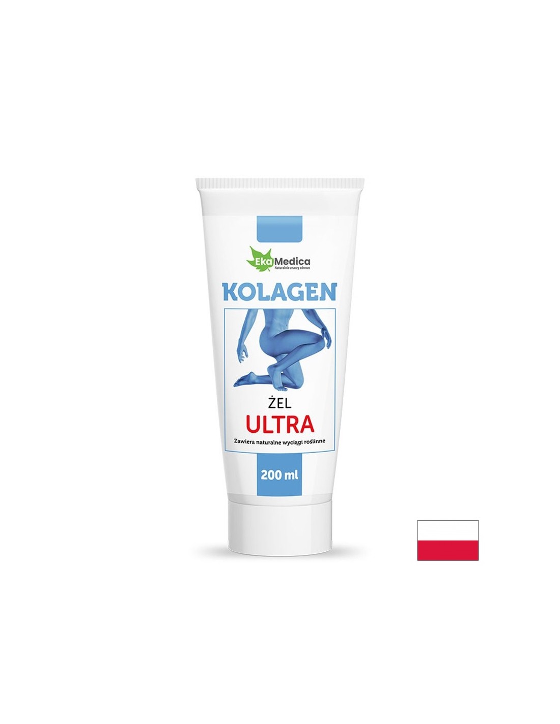 Масажен гел с колаген, 200 ml ekamedica