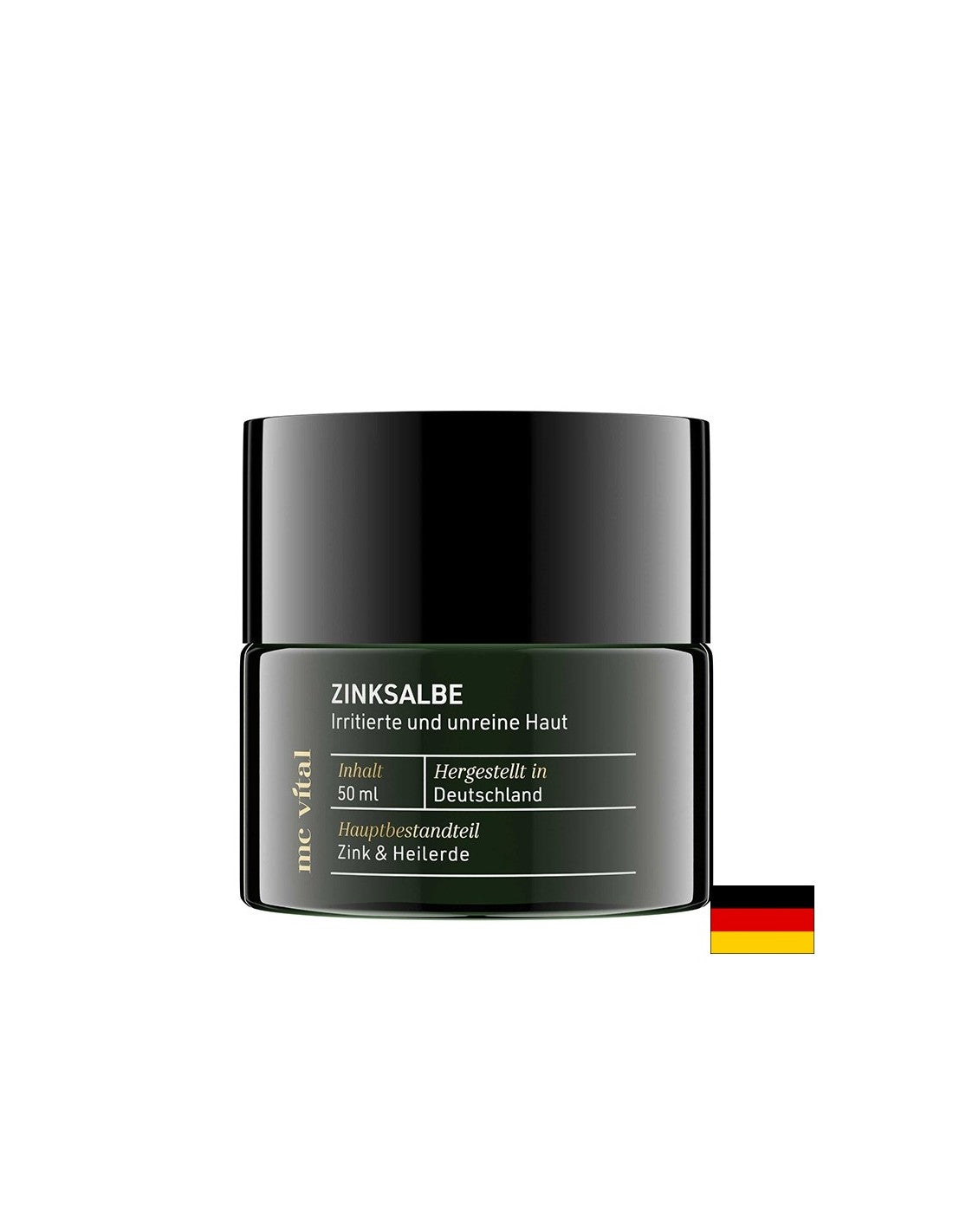 McVital® Zinksalbe - Цинков мехлем с масло от чаено дърво и лечебна глина, 50 ml <tc>Vitabay</tc>