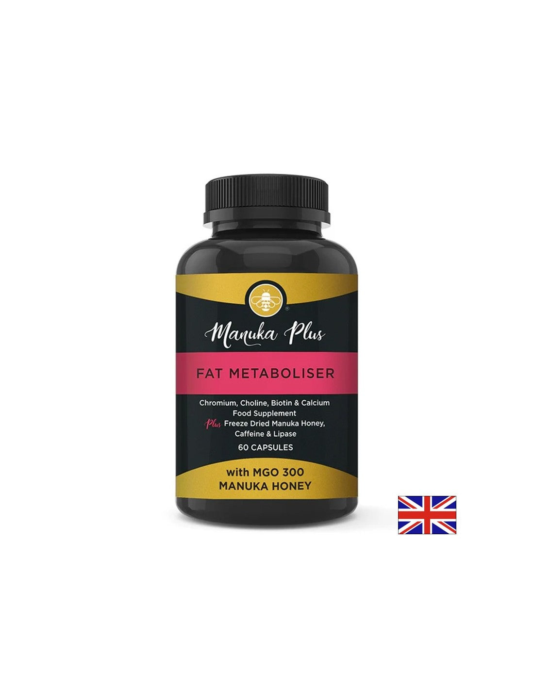 Формула на метаболизма с Manuka Honey Mgo 300, 60 капсули