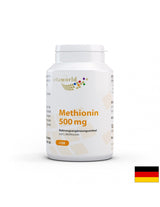 Метионин / метионин 500 mg, 120 капсули Vita-World