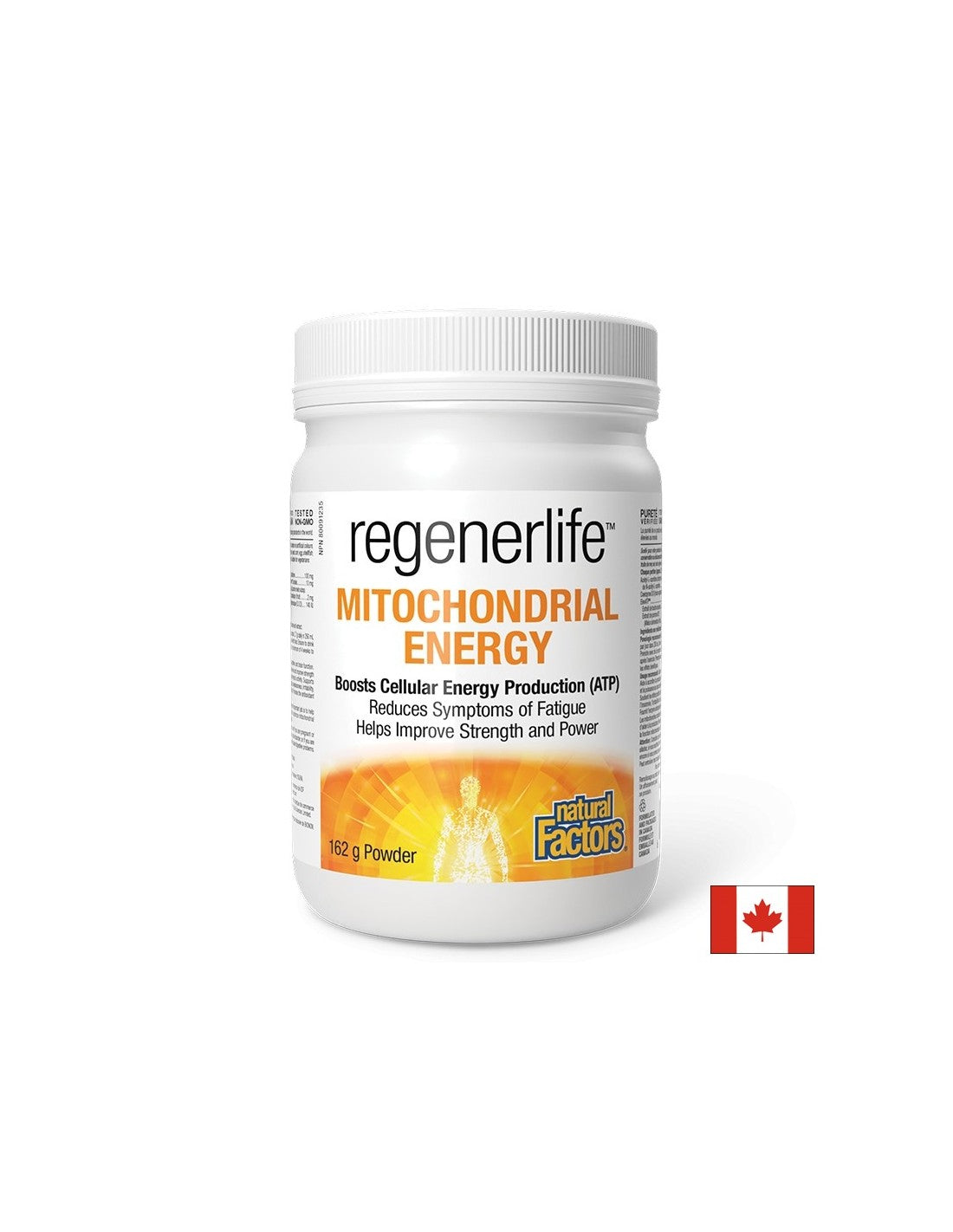 Mitochondrial Energy Regenerlife ™ - клетъчна енергия и жизненост, 162 g прах