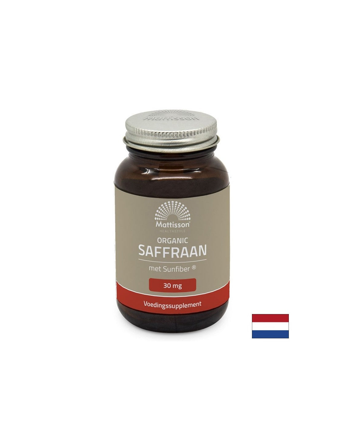 Brain Function - Saffron Organic - Sunfiber, 30 mg x 60 капсули <tc>Mattisson Healthstyle</tc>