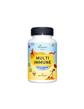 MultiImmune Gummy Vitamins + Zinc, 60 gel tablets - Nutra Best Europe