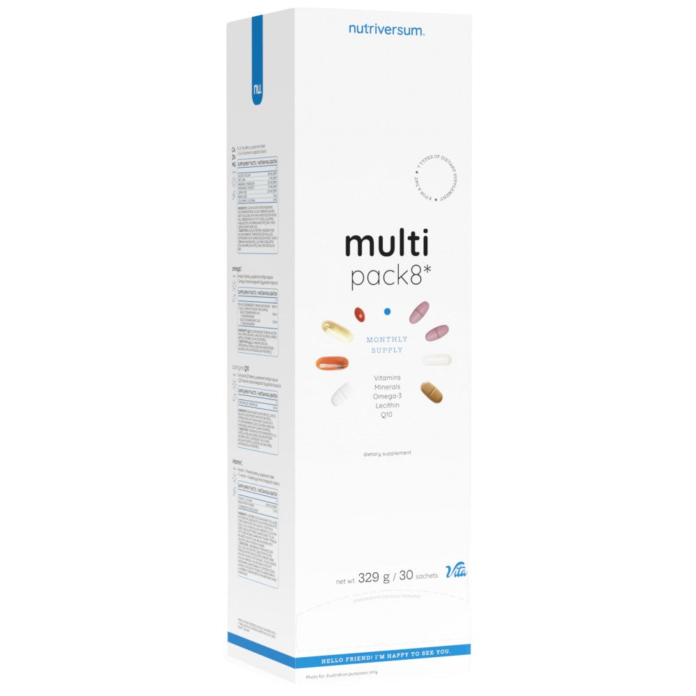 Multi Pack 8 | Здравна формула за всичко в едно-30 пакета