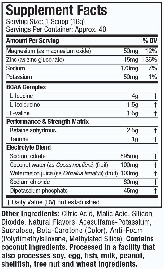 Amino Build/Performance-Enhicance BCAA Formula 400 грама