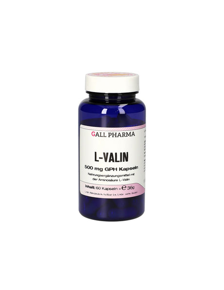 Мускулна функция - L-Валин, 500 mg х 60 капсули - Feel You