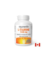 Мускулна и сърдечна функция - Regenerlife ™ L -Taurine, 1000 mg x 120 капсули