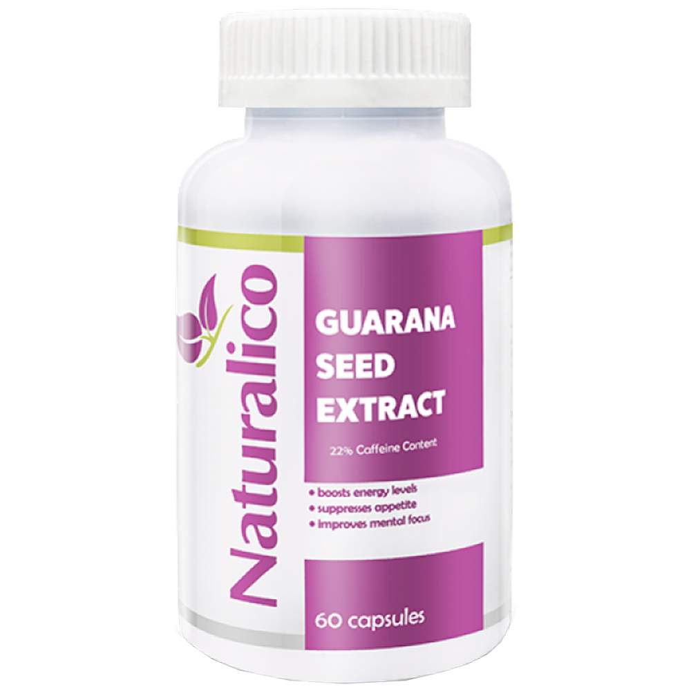 Екстракт от семена Guarana - 60 капсули