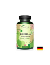Нервна система - Bio KSM -66 Ashwagandha + цинк и витамин С, 90 капсули