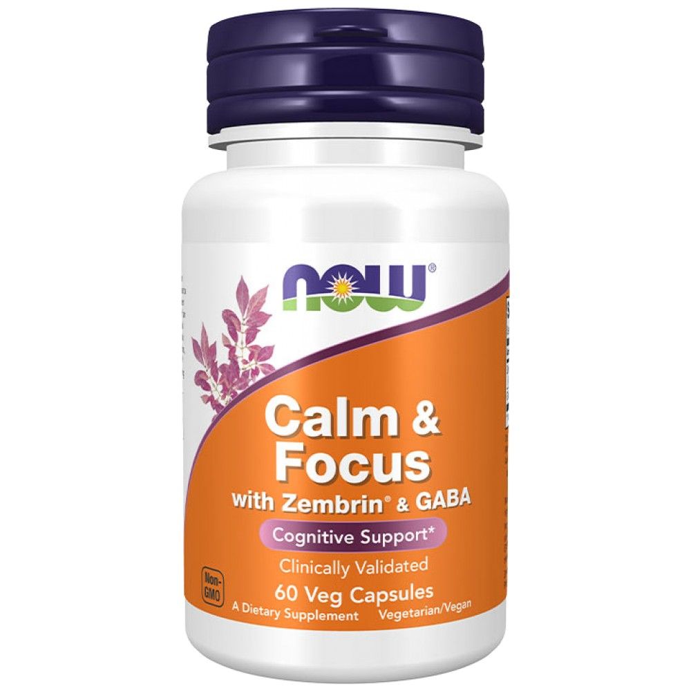 Calm & Focus със Zembrin® и GABA - 60 капсули