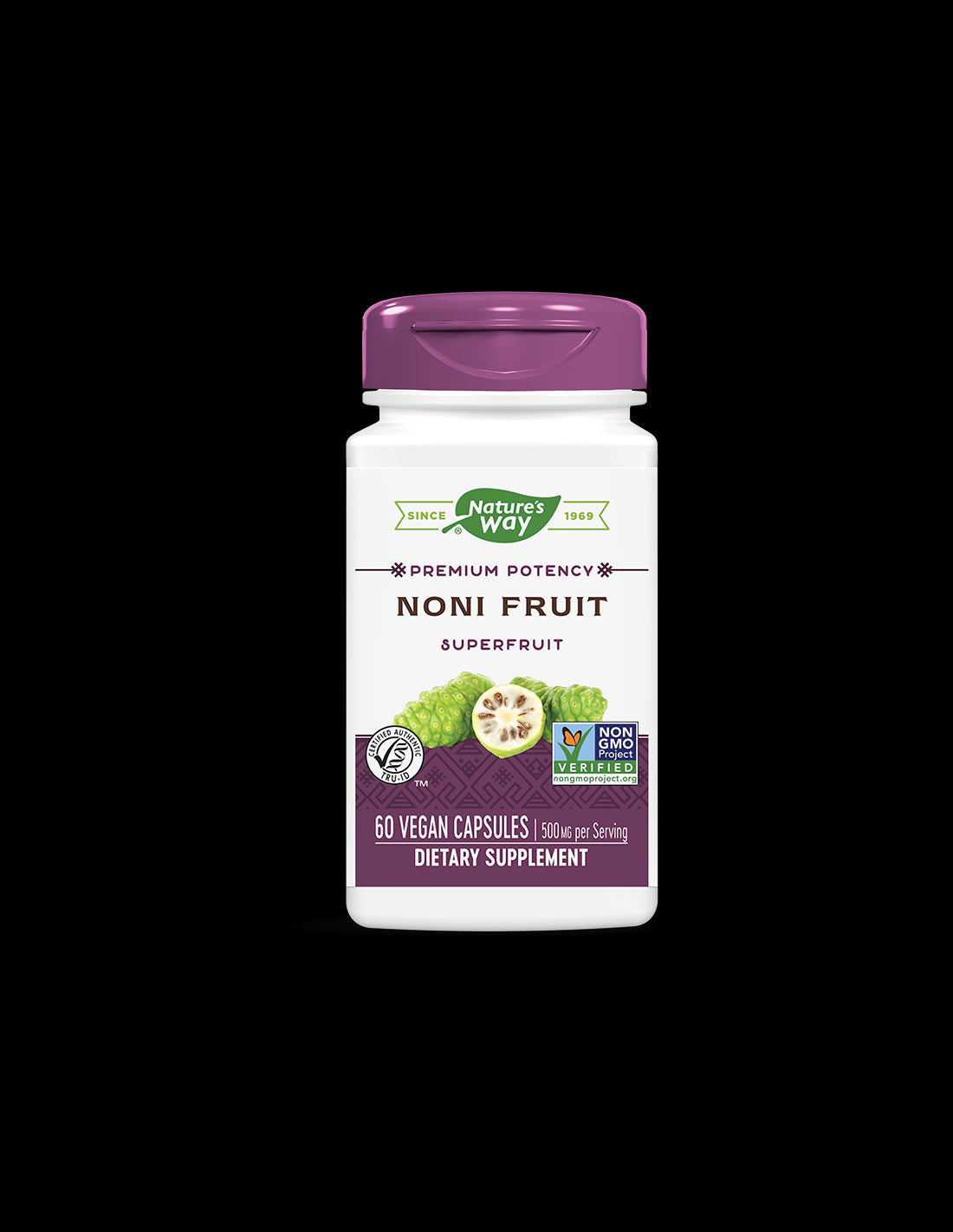 Noni - Premium Extract - Имунитет и енергия, 500 mg, 60 капсули