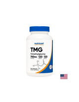 Нормализира нивата на хомоцистеин - TMG Betaine anhydride (trimethylglycine), 750 mg x 120 капсули <tc>Nutricost</tc>