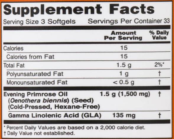 Вечерно масло от иглика 500 mg - 100 гел капсули