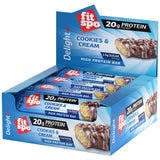 Delight+ Protein Bar бисквитки и сметана - 12 x 60 грама