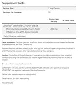 Curcubrain ™ 400 mg | Longvida® оптимизиран куркумин - 50 капсули