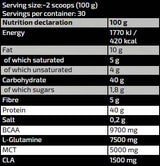 Златна линия/овесена храна/с протеин, BCAA, глутамин, MCT - 3000 грама