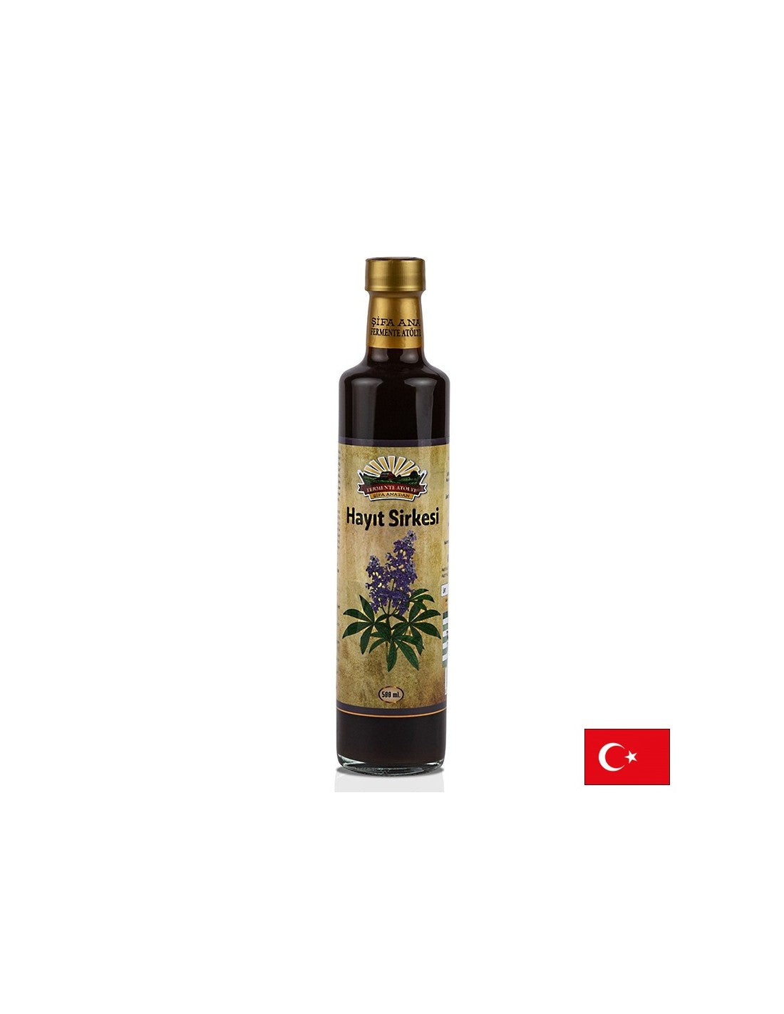 Естествен Vitex оцет - подкрепа за женското хормонално здраве, 500 ml
