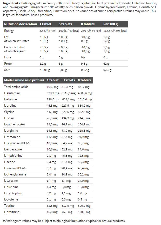 Musclemino Stage 1 300 Tablets - Nutra Best Europe