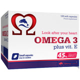 Омега 3 плюс Vit E 45% - 120 капсули
