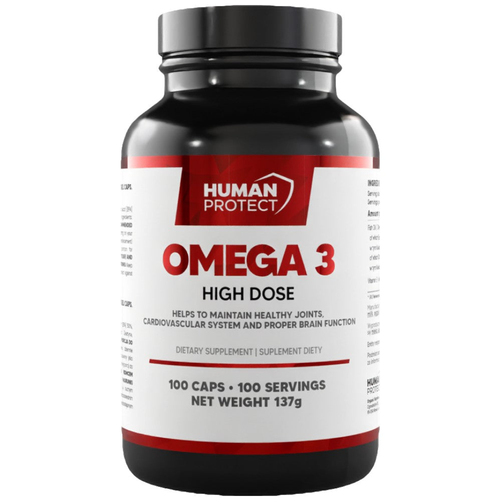 Омега 3 Висока доза | С 50% EPA и 25% DHA - 100 капсули