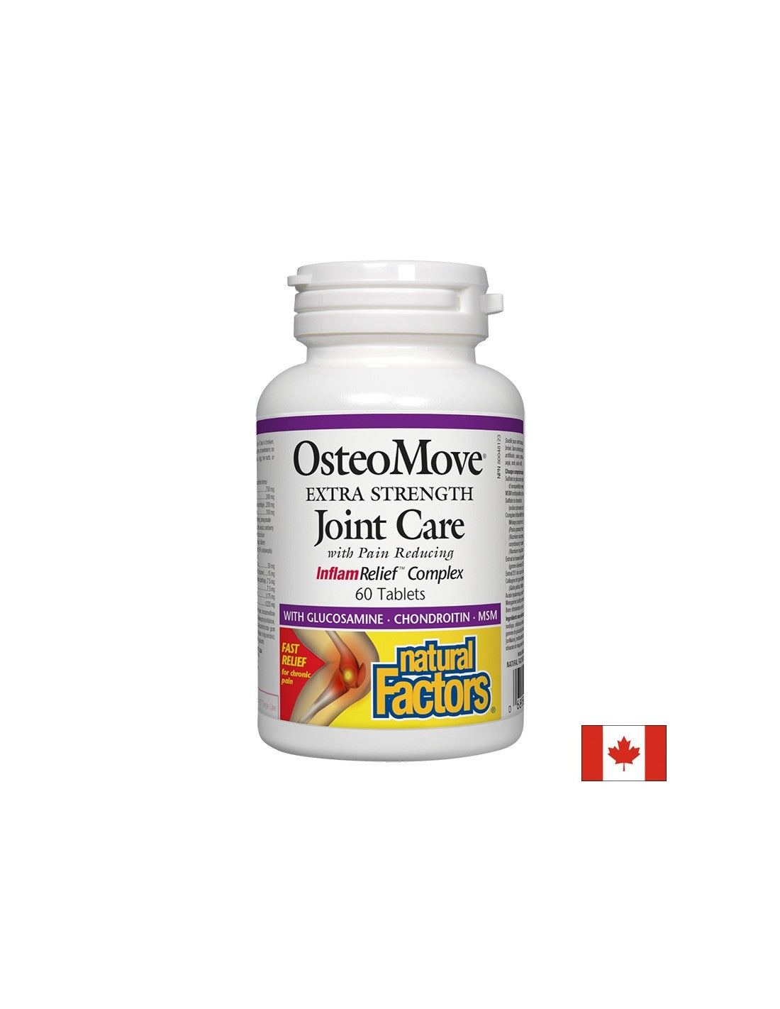 Osteomove Допълнителна сила на съвместната грижа 1431 mg - 60 таблетки
