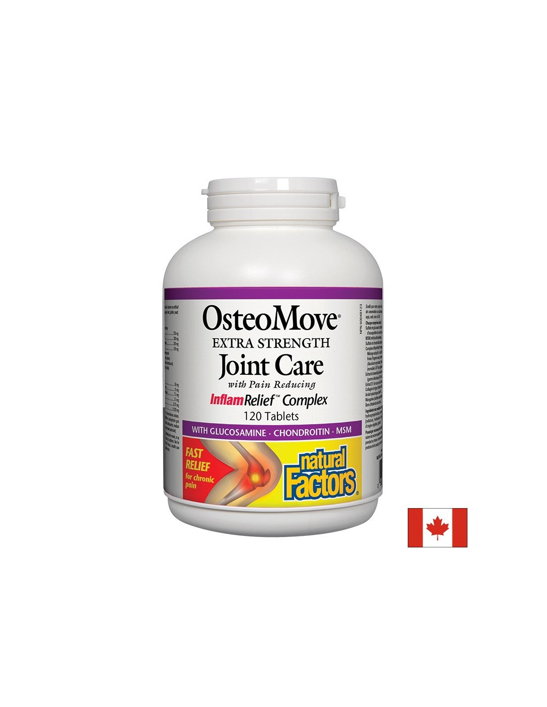 Osteomove Допълнителна сила на съвместната грижа 1431 mg - 120 таблетки