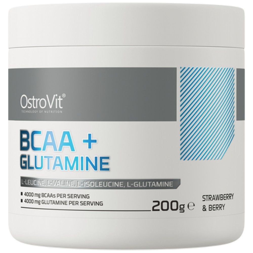 BCAA + глутамин на прах - 200 грама