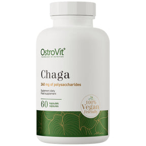 Chaga 600mg | Vege 60 capsules - Nutra Best Europe