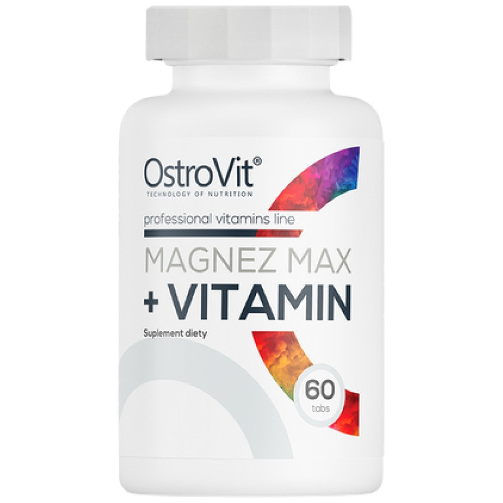 Magnez Max + витамин 60 таблетки