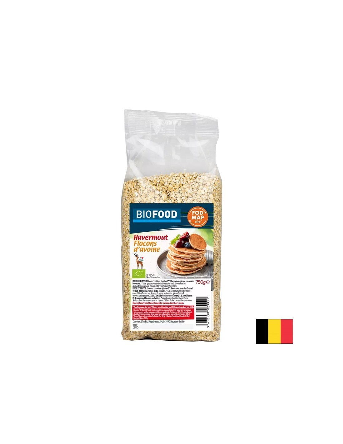 Овесена каша, органична, 750 g