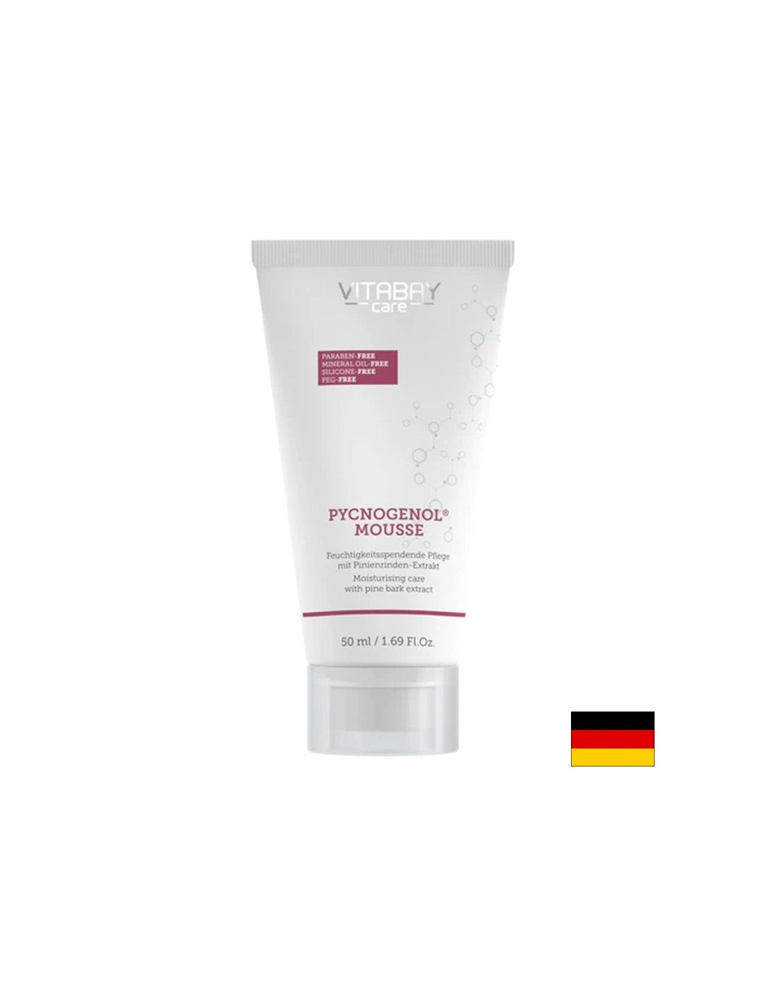 Овлажняващ мус за ръце и тяло, с екстракт от кора Pycnogenol Pine, 50 ml