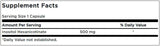 Безплатен ниацин 500 mg - 240 капсули