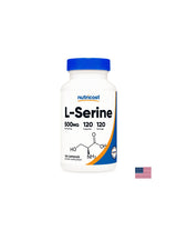Памет и концентрация - L-Serine, 500 mg/120 капсули <tc>Nutricost</tc>