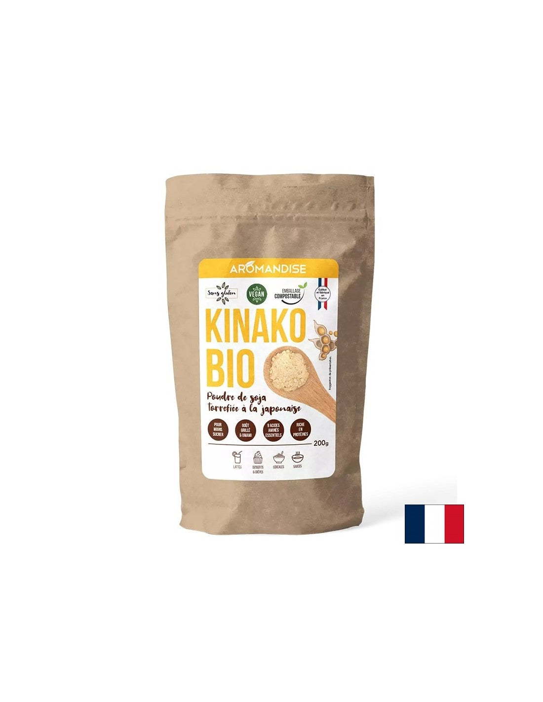 Печена кинако соя, 200 g прах