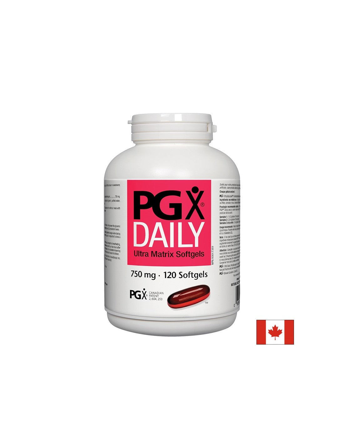PGX® Daily Ultra Matrix / За отслабване / 750 mg x 120 софтгел капсули <tc>Natural Factors</tc>