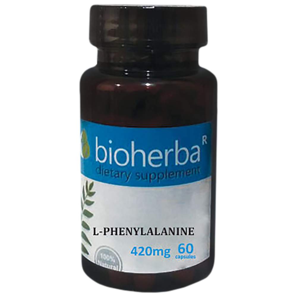 L -фенилаланин 420 mg - 60 капсули