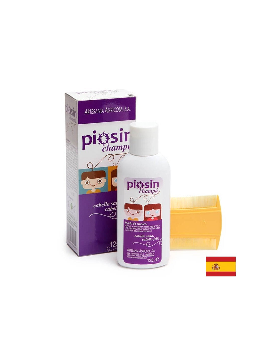 Piosin champú - Шампоан против въшки, 125 мл Arte<tc>san</tc>ia
