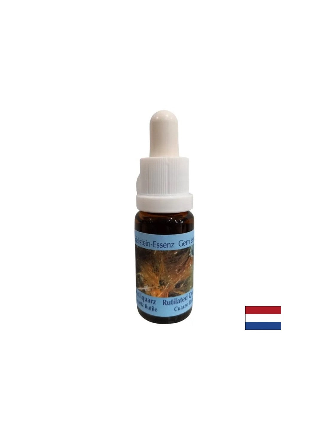 Поддържа положителна трансформация и баланс - есенция Rutilated Quartz № 13, капки 15 ml