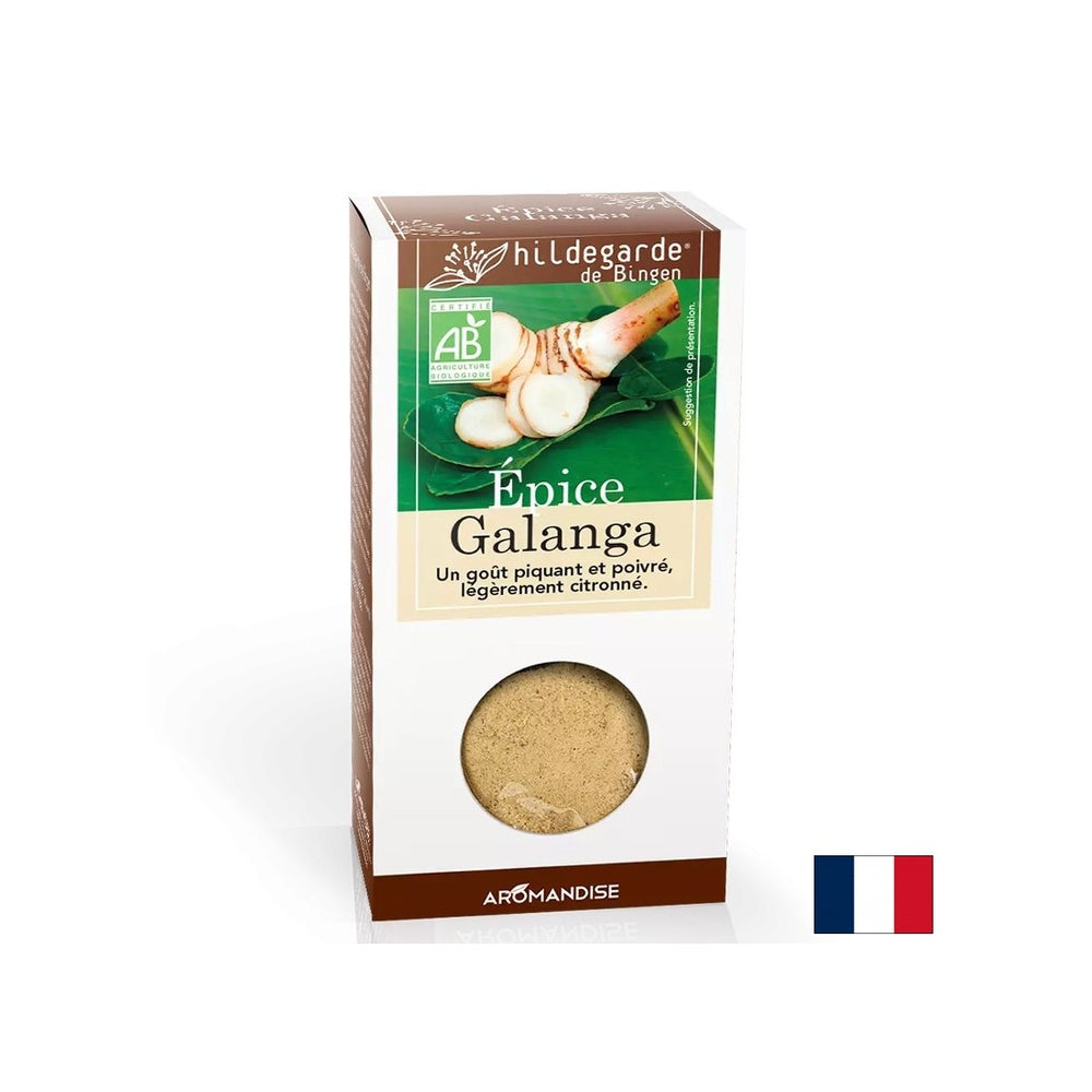 Galangal (root) - азиатска подправка - за подправяне на ястия за домашни птици и морски дарове, 35 g, прах