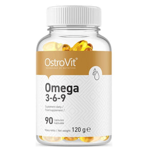 Omega 3-6-9 - 90 Gel Capsules - Nutra Best Europe