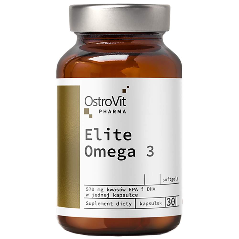 Елитни омега 3 1000 mg + витамин Е 30 гел капсули