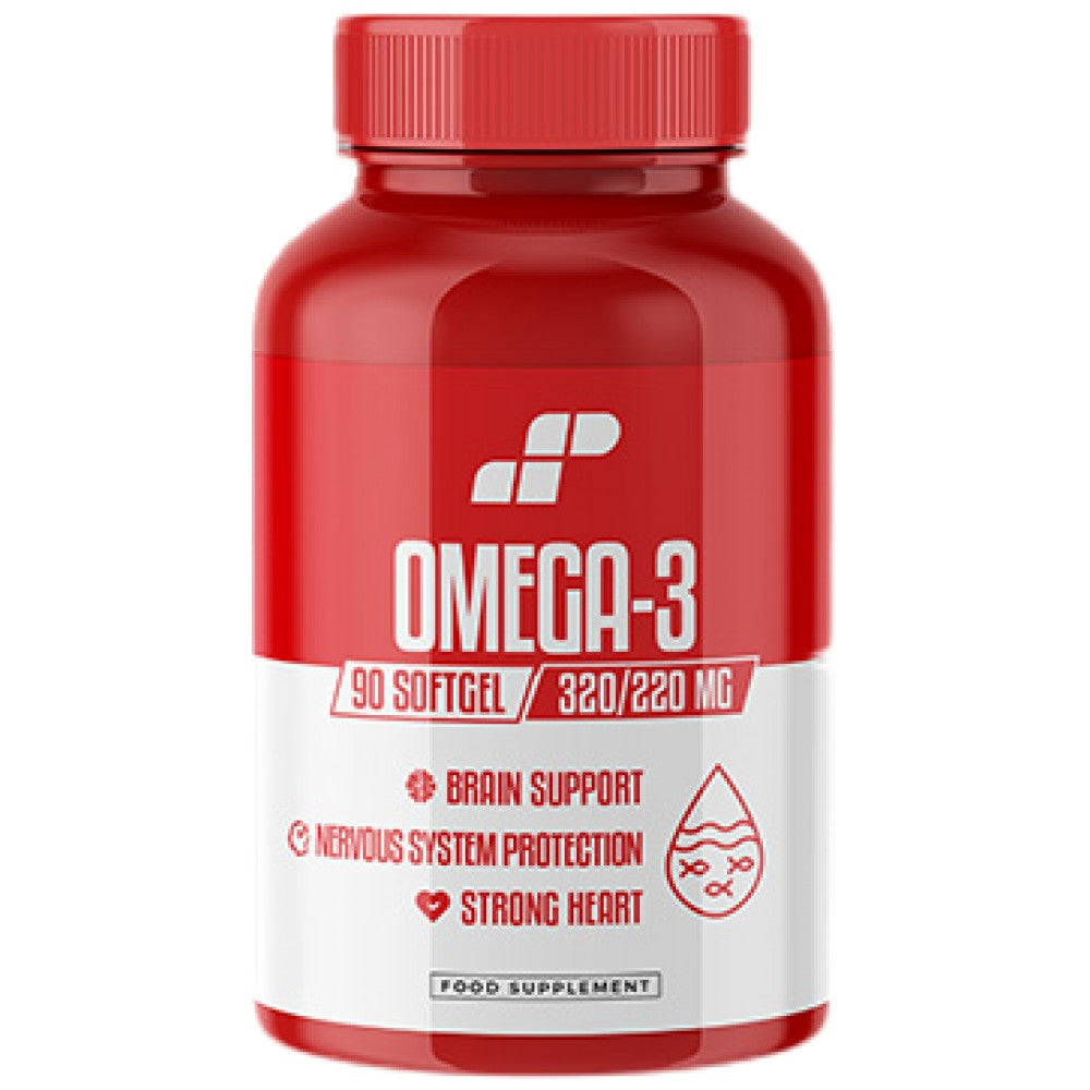Омега-3 55% | 320 mg EPA + 220 mg DHA - 90 гел капсули