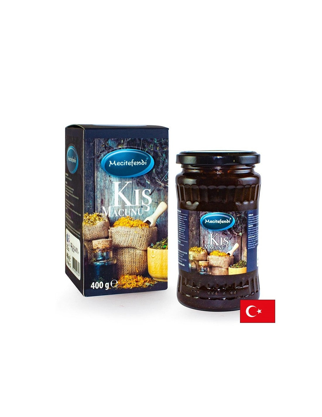 Зимна билкова паста с рогов срещу настинки и грип, 400 g