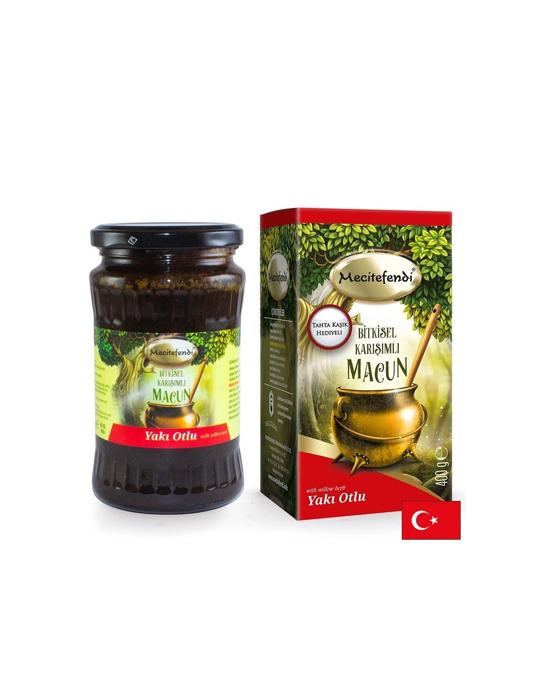 Билкова паста с върба - инфекции на диуретични, пикочни пътища, 400 g