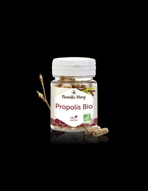 Propolis Bio/ Bio propolis, 50 Famille Mary capsules - Nutra Best Europe