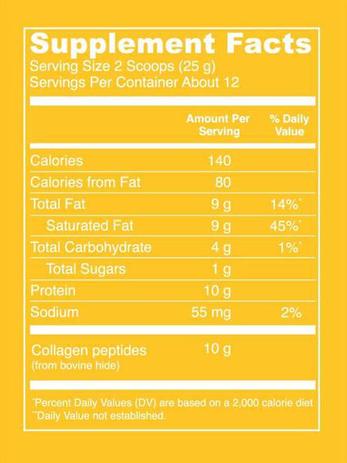 Collagen Creamer/Keto Coffee Peptides - 293 грама