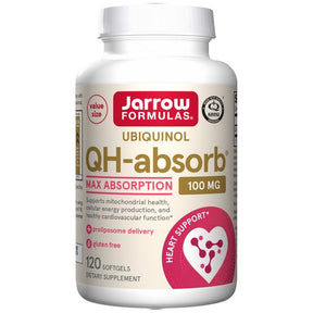 Ubiquinol QH-Absorb 100 mg - 120 Gel capsules - Nutra Best Europe