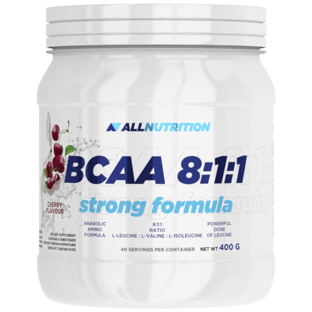 BCAA 8: 1: 1 силна формула - 400 грама